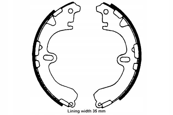 фото №2, Lpr гальмівні колодки гальмівні toyota camry celica corolla