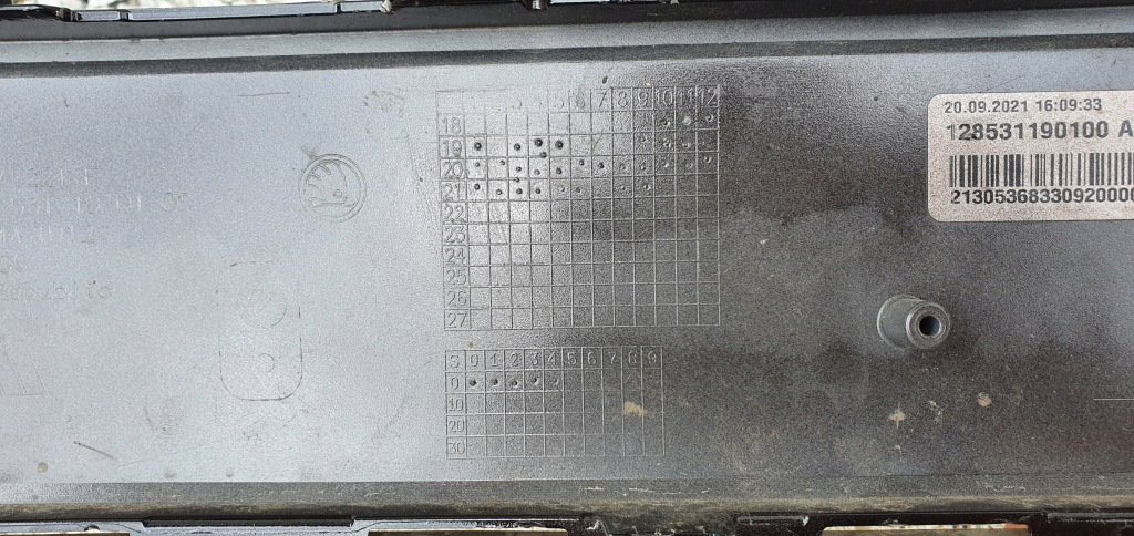 фото №10, Skoda fabia 3 iii 6v бампер перед передний lift 18