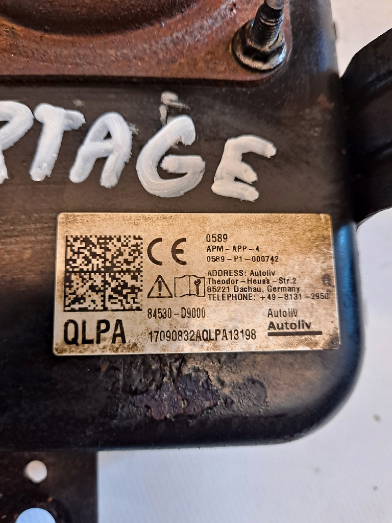 фото №8, Подушка безопасности подушка воздушная пассажира sportage iv