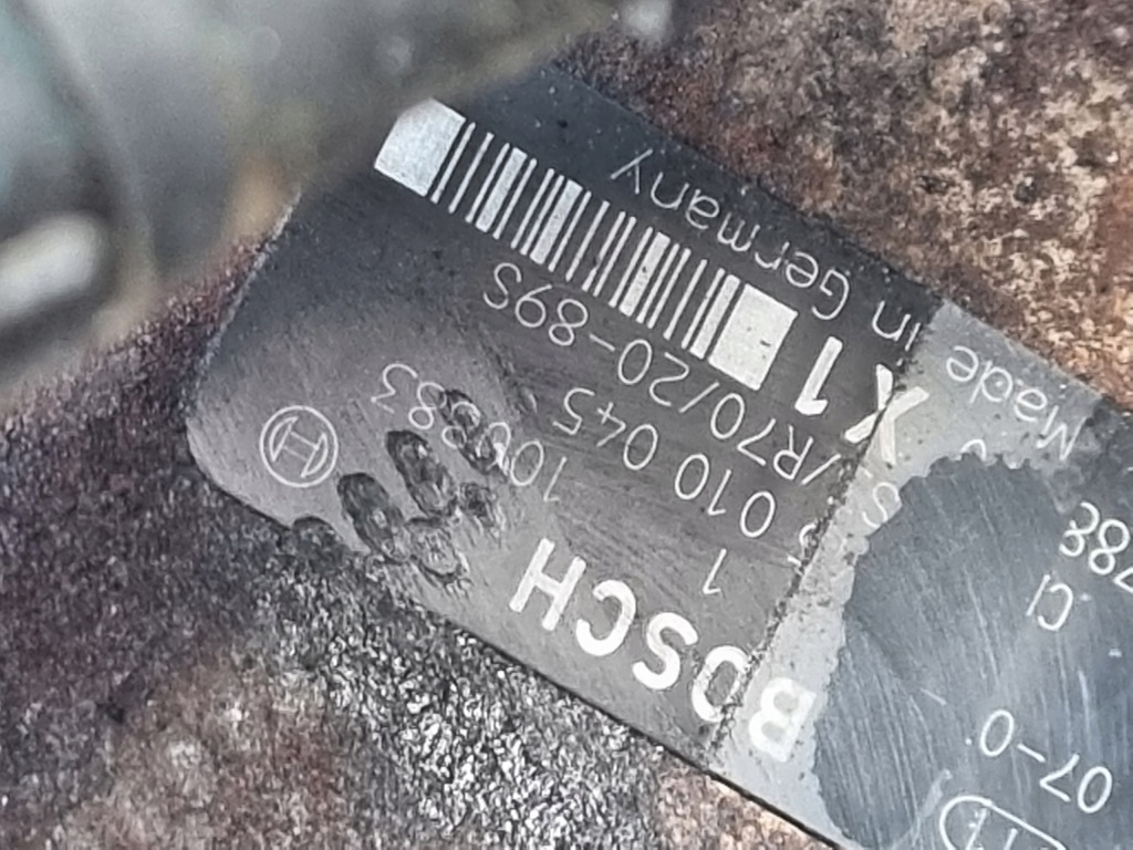 фото №9, Двигатель комплект bmw x3 e83 2.0 d дизель 150km 167tyś m47d20 204d4