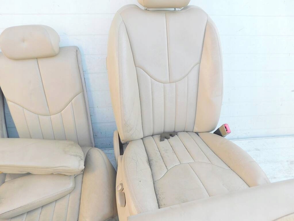 фото №7, Jaguar s-type 3.0 03r салон сиденья обшивки заднее сиденье кожа электрика