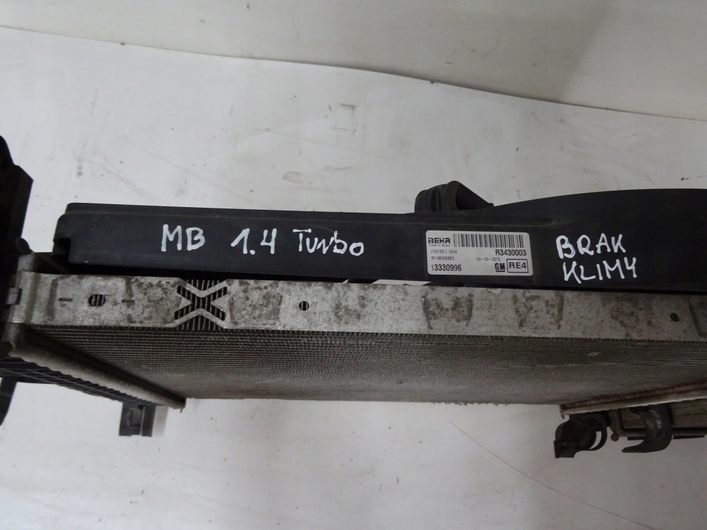 Opel meriva b 1.4 turbo радиатор вентилятор отсутствует кондиционер Киев