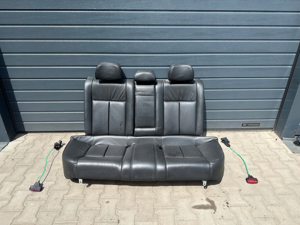 фото №1, Peugeot 607 заднее сиденье сиденья задние с подогревом кожа