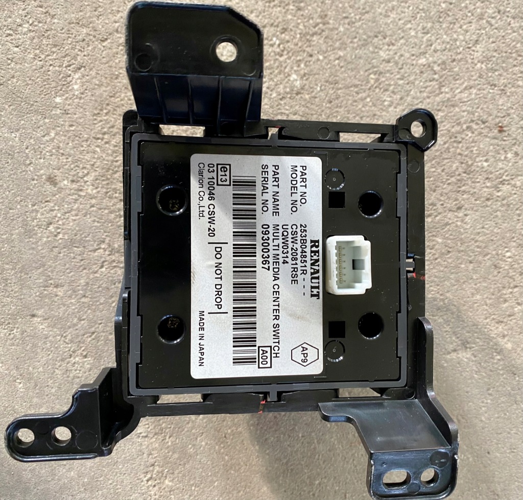 фото №4, Панель навигации renault koleos fl 253b04851r