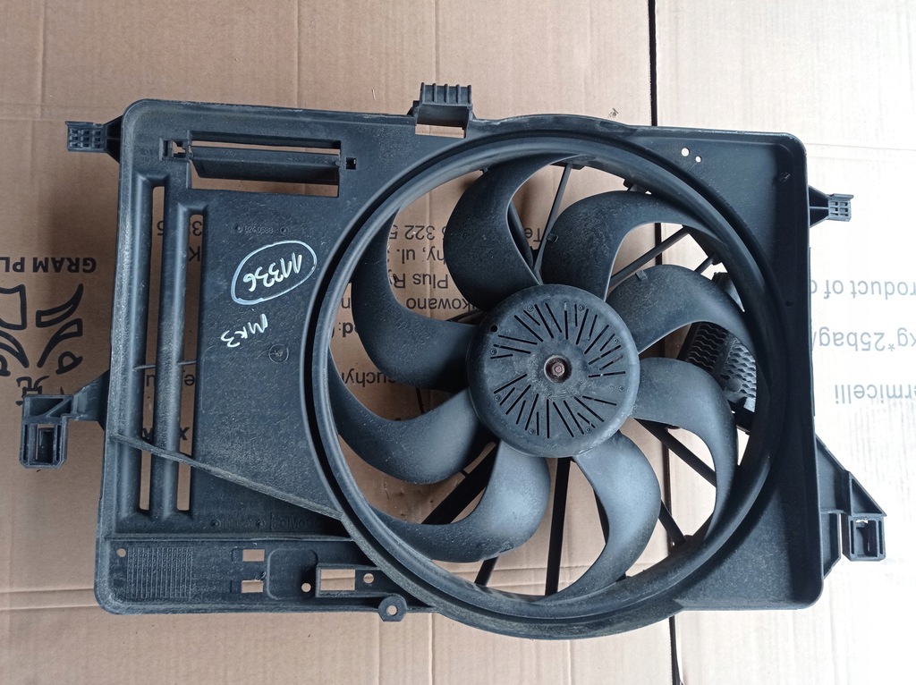 фото №1, Ford focus mk3 1.6 tdci вентилятор радіатора