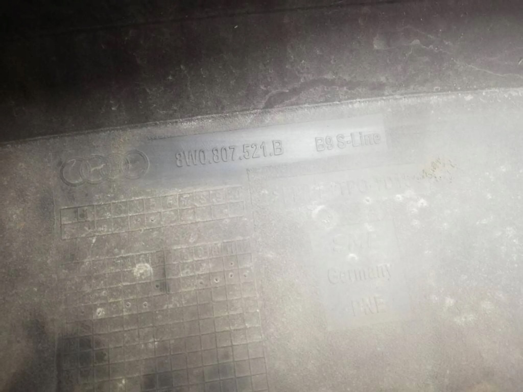 фото №7, Xx спойлер бампера задняя audi a4 b9 s-line