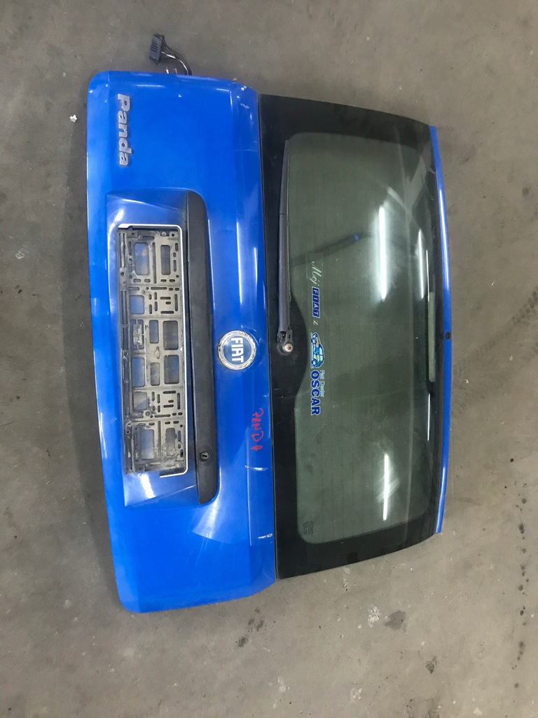 фото №1, Fiat panda ii крышка багажника багажника комплектная