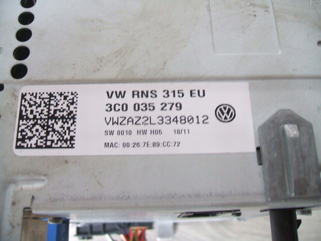 Vw passat b7 touran радио cd навигация 3c0035279 Оригинал