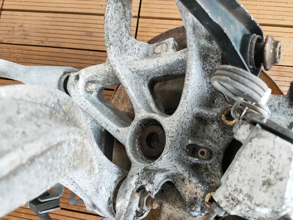 фото №6, Citroen c5 iii 08-16 x7 поворотний кулак задня ліва задня важелі версія pod hydro