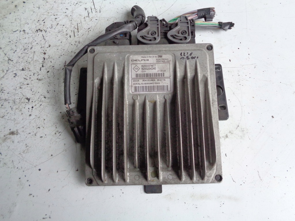 фото №1, Блок управления двигателя renault 8200331477