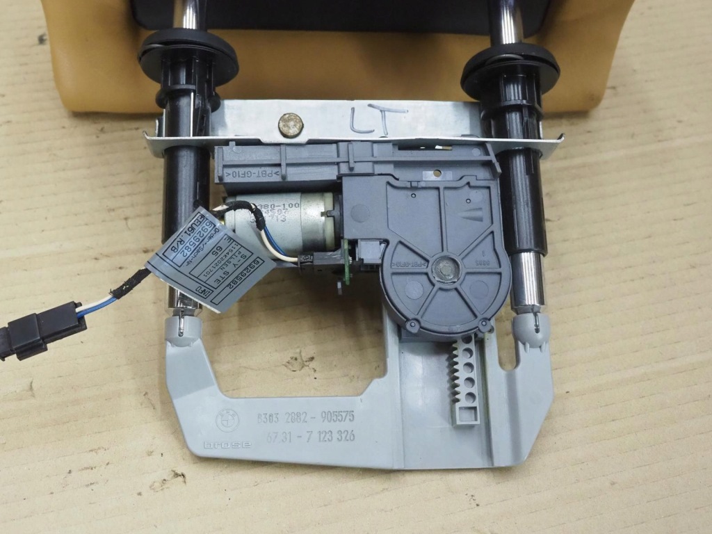 фото №10, Bmw e65 e66 подголовник сиденье комфорт задняя левый электрический