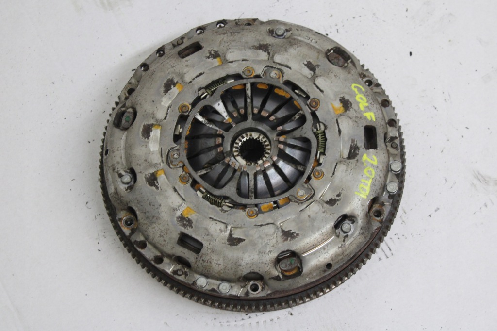 фото №9, Volkswagen golf vi 2.0 tdi сцепление диск прижим колесо двухмассовый маховик комплект