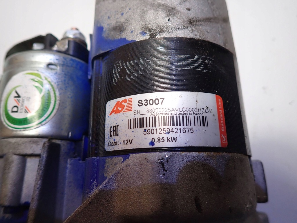 фото №5, Стартер renault thalia modus kangoo 1.2 s30007