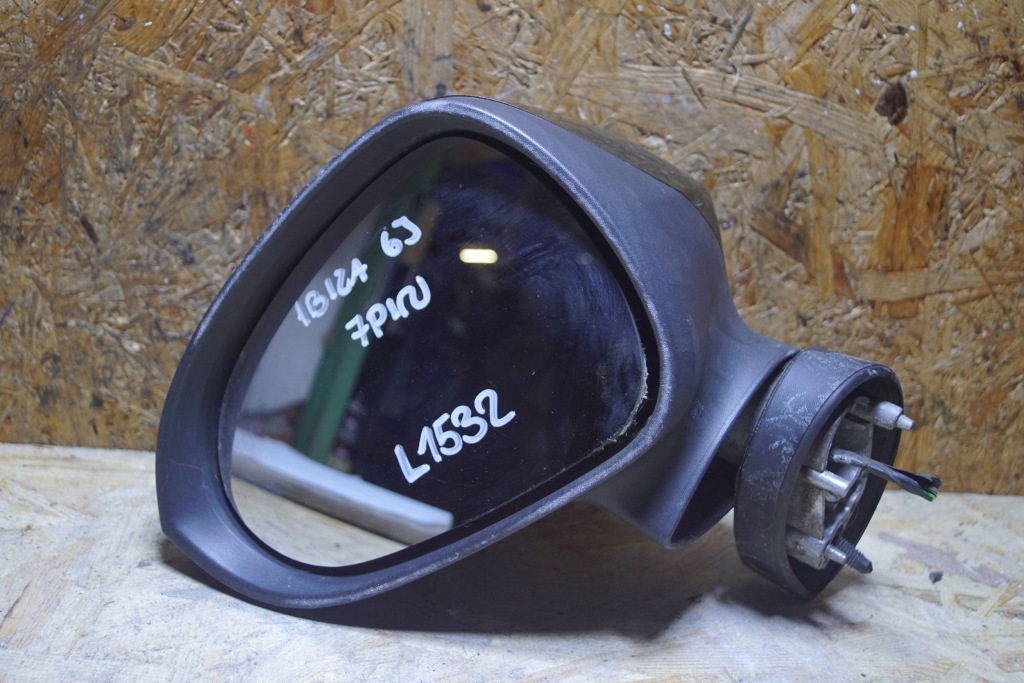 фото №12, Seat ibiza iv 6j дзеркало ліва 7pin l1532 uk