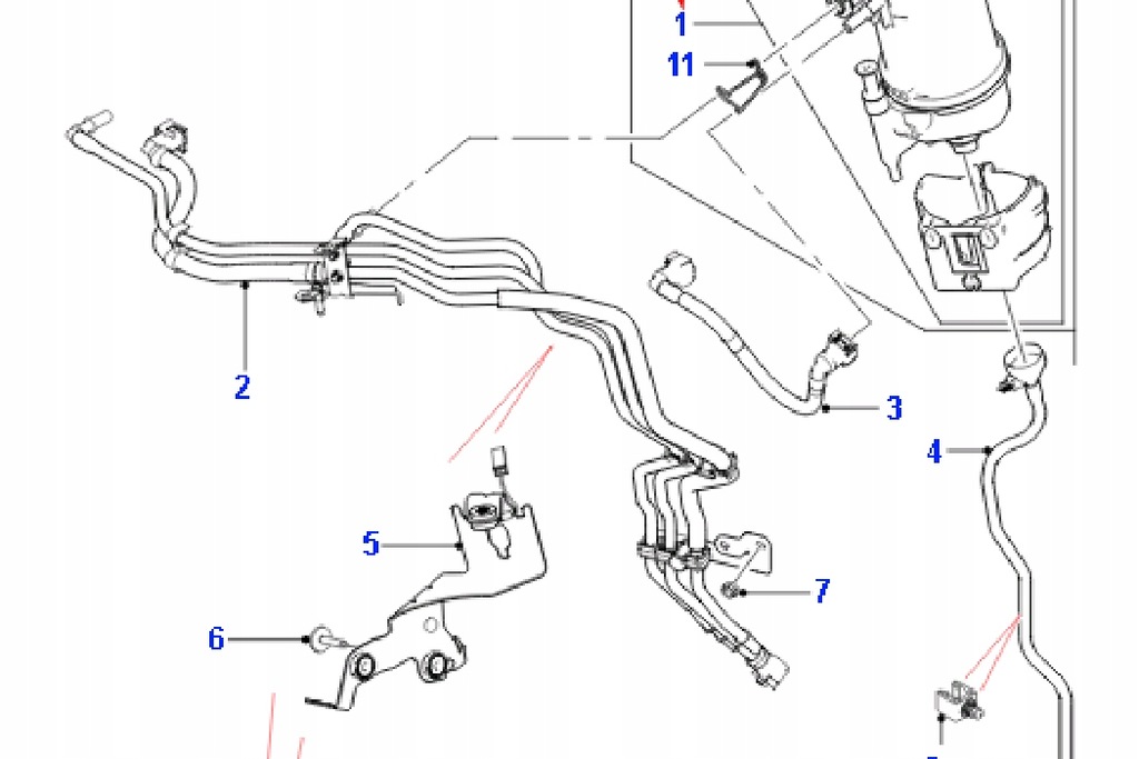 фото №9, Jaguar f-pace x761 корпус фильтра топлива nowa оригинальная t2h34766