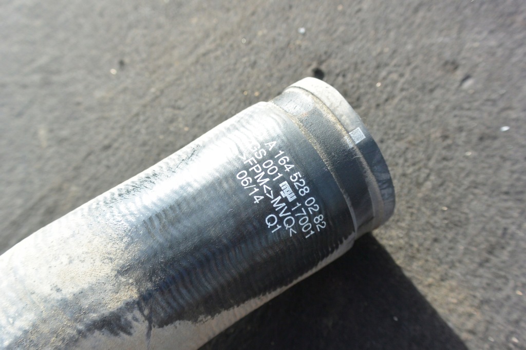 фото №8, Шланг труба інтеркулер mercedes gl ml r w164 x164 w251 om642 3.0 cdi kpl