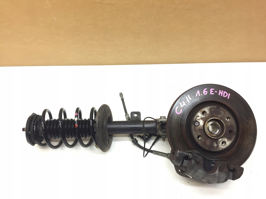 фото №1, Citroen c4 ii 1.6 hdi амортизаторна стійка поворотний кулак ліва