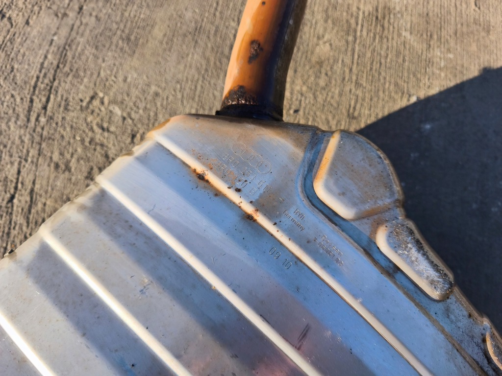 фото №8, Гаситель выхлоп комплект audi q5 8r 2.0tdi 8k0253211 8r0253611h