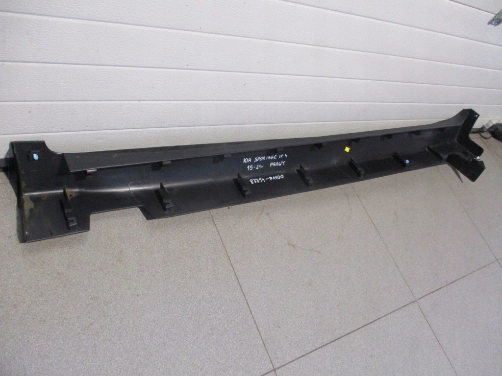 фото №6, Молдинг порог правая kia sportage 4 iv 15-21r 87754-f1100