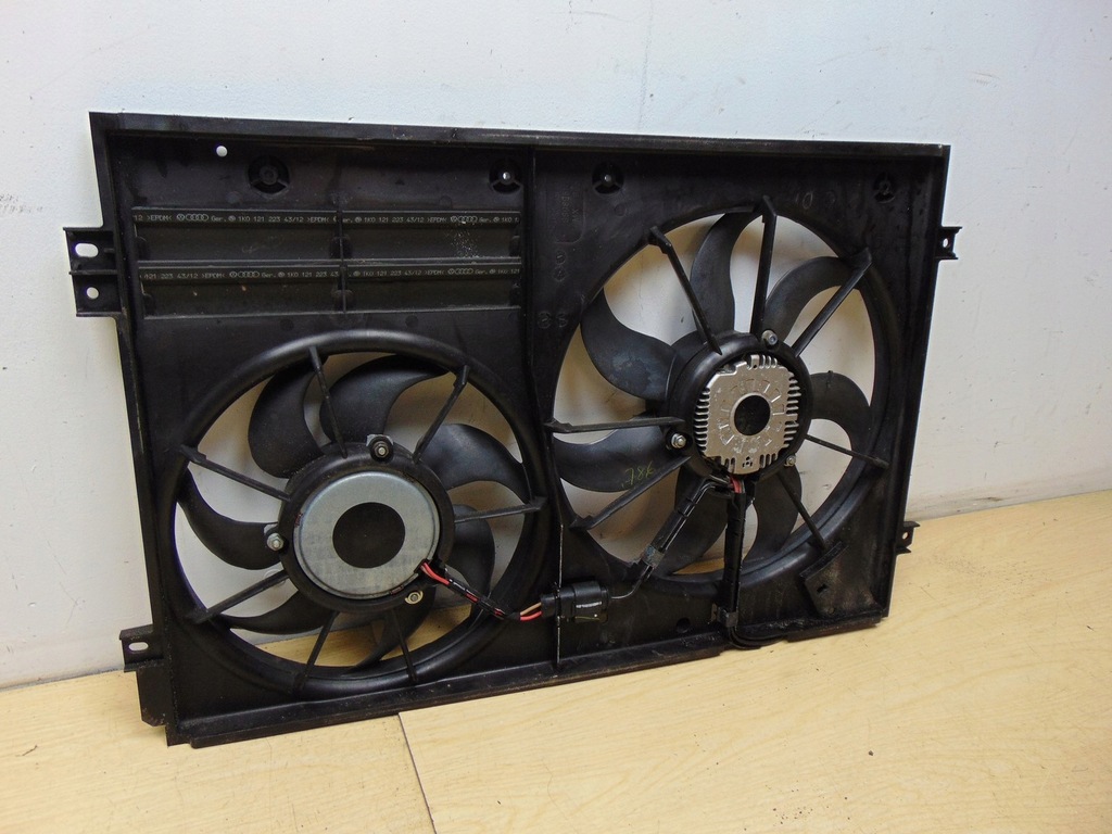 фото №5, Вентилятор радиатора vw new beetle 1c0121205g