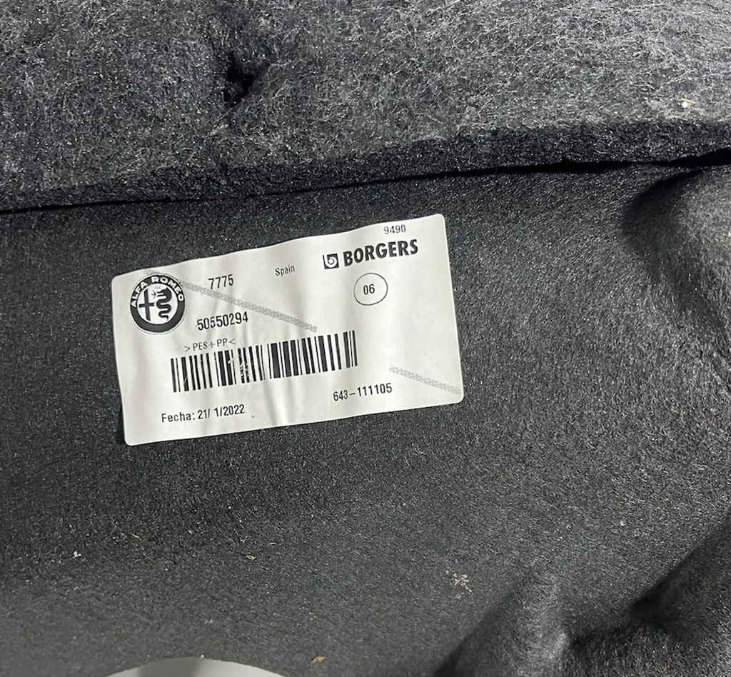 фото №3, Alfa romeo stelvio підкрилок ліва задня idealne demonatrz 50550294