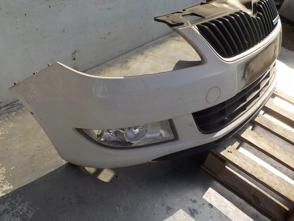фото №9, 539 skoda fabia ii lift бампер перед передний