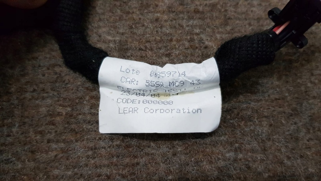 фото №6, Джгут замка запалювання ключа saab 9-3 ii 03-07 роз'єми