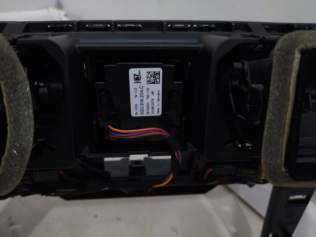 фото №11, 3g1858416f решётки обдув консоли центральной vw arteon 2019+