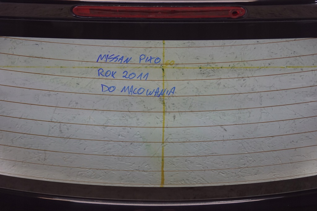 фото №6, Крышка багажника багажника задняя nissan pixo 8g