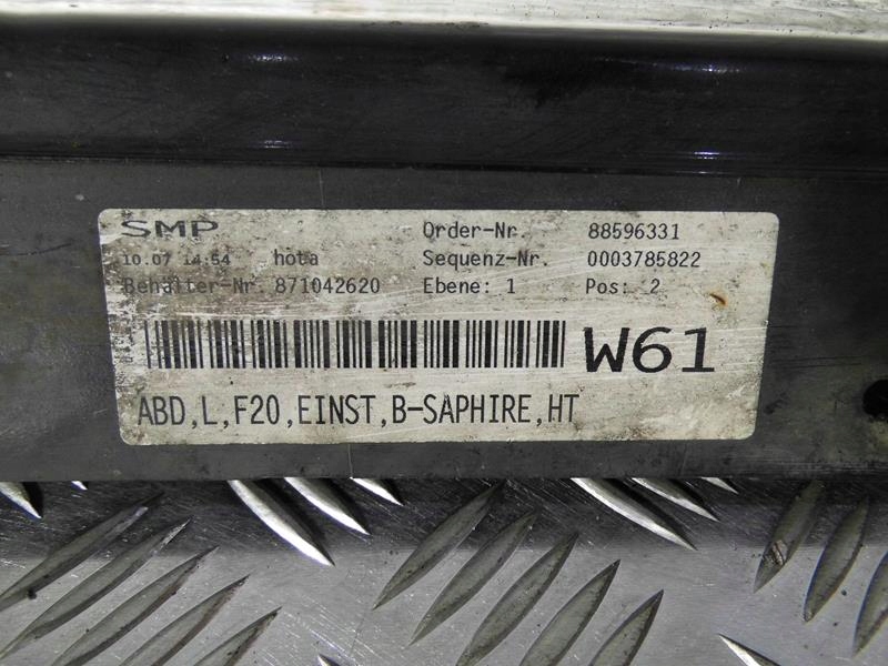 фото №5, Молдинг накладка поріг ліва bmw 1 f20