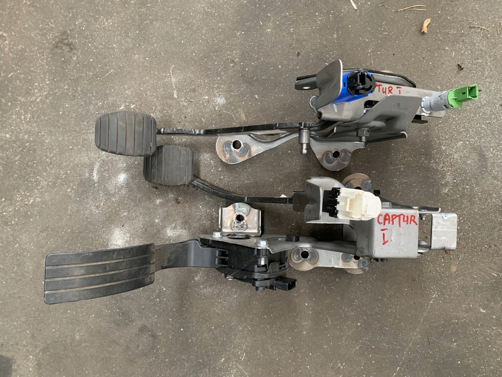 фото №1, Renault captur i педали механическая коробка передач комплект europa