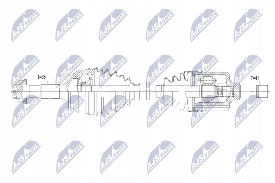 фото №2, Nty npw-ct-117 приводной вал приводная /l/ psa/fiat ducato/