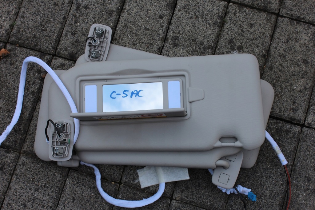 фото №1, Citroen c5 aircross козырёк против солнцезащитный правый lub левый 0ryginał.