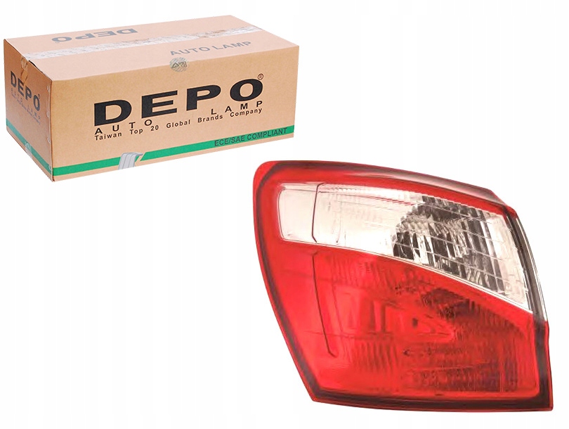 фото №1, Depo лампа nissan qashqai / qashqai 2 1.5 dci j10
