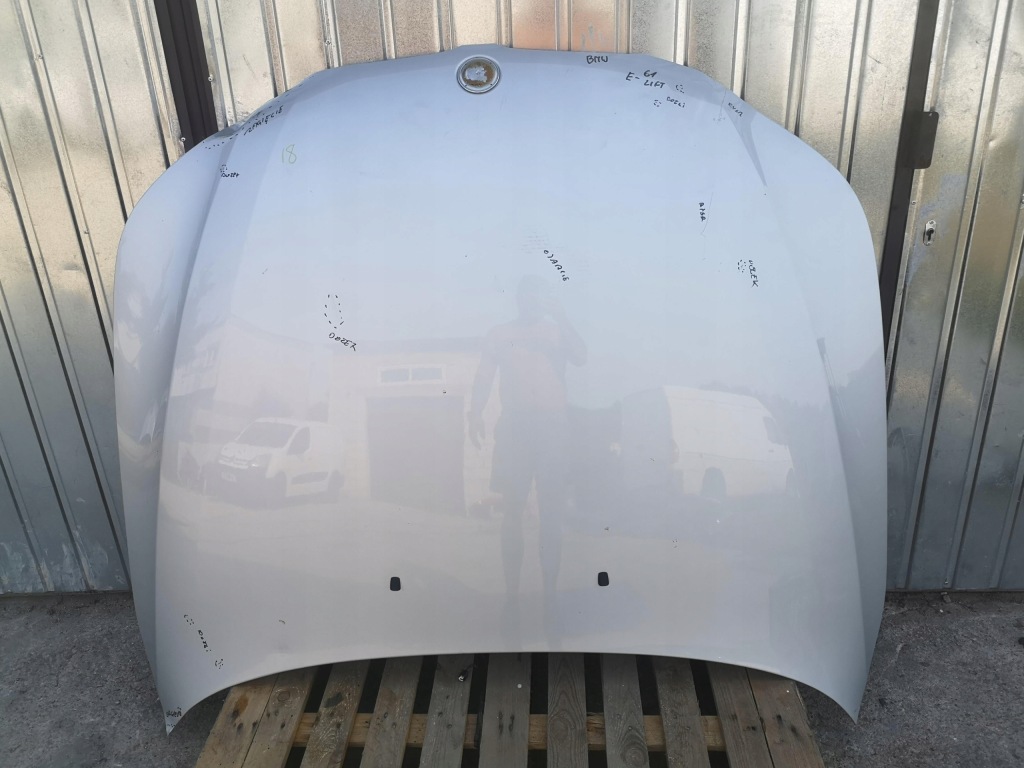 фото №1, Капот bmw 5 e60 e61 lift 354 titansilber