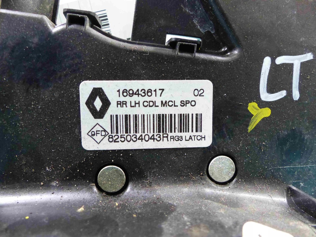 фото №5, Замок задняя левый 4 pin renault talisman 15-20