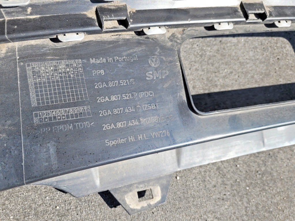 фото №16, Бампер передний / задний vw volkswagen t-roc przed liftem 2017-21