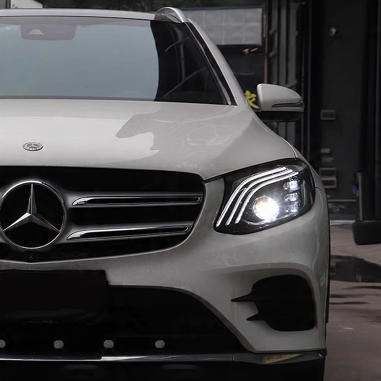 Mercedes glc w253 2016-2019 фара левая + правая + модули led performance Доставка