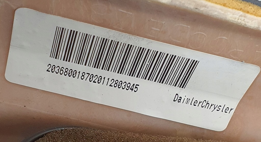 фото №9, Панель приладів приладова консоль mercedes w203 2036800187