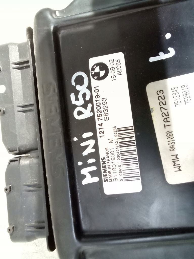 фото №4, Mini r50 блок керування бортовий комп'ютер s118012001m