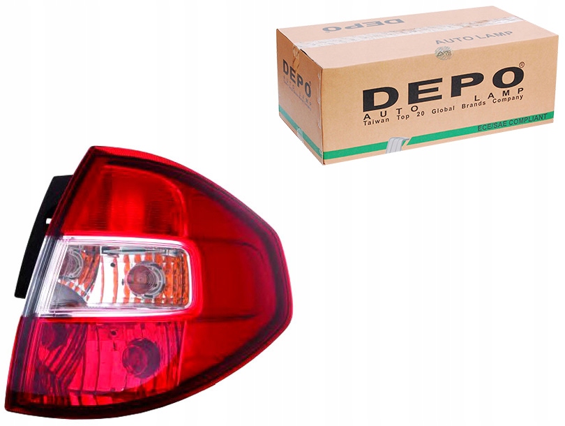 фото №1, Depo лампа задняя p p21/5w/py21w/w5w renault koleos