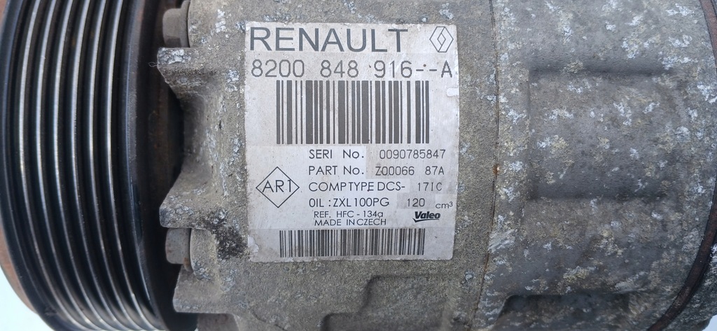 фото №5, Компрессор кондиционера master iii 8200848916 a