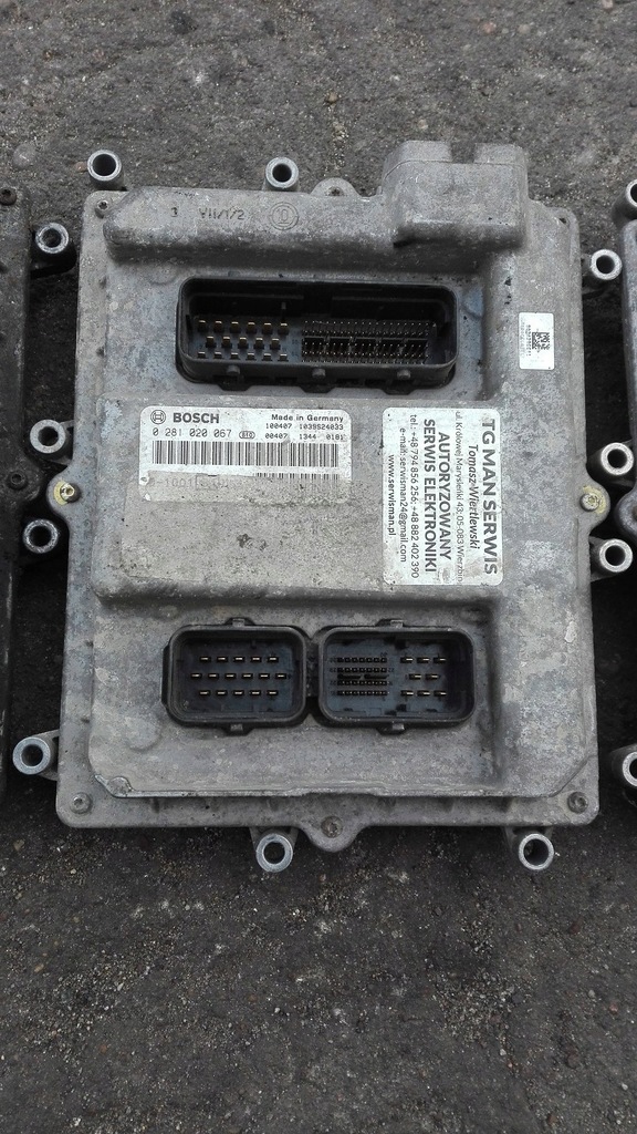 фото №6, Блок керування двигуна edc man tga tgl tgx 0281020067