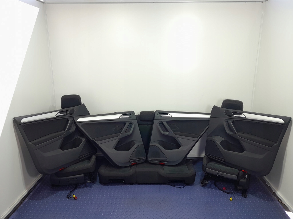 фото №1, Vw tiguan ii сидіння заднє сидіння комплект салон alcantara ergo active