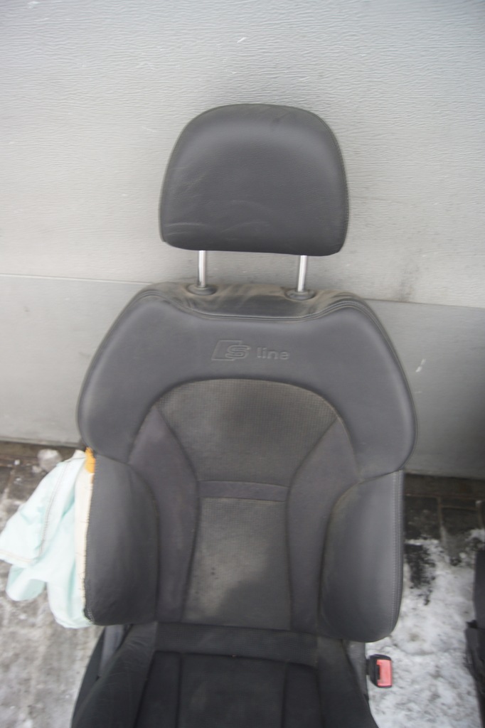 фото №14, Комплект сидений s-line audi a1 8x 3d ремни защёлки