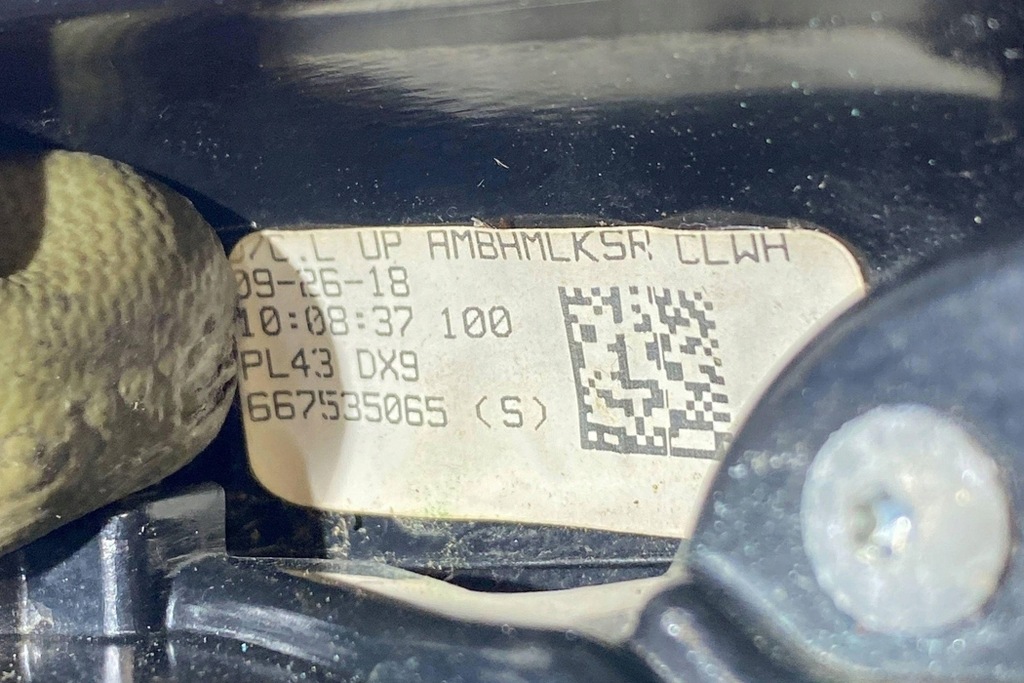 фото №7, Освещение внутреннее dodge charger 4112awlhl4 3.6l бензиновый 218kw 2017