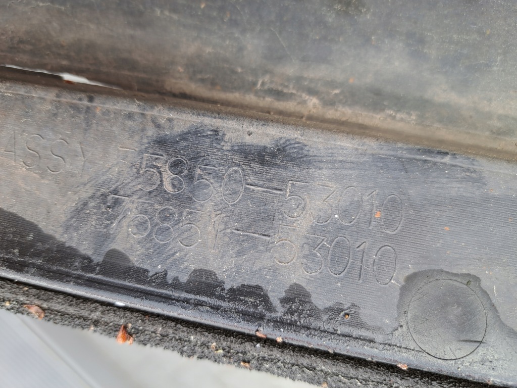 фото №3, Lexus is ii молдинг поріг поріг накладка поріг права 75850-53010