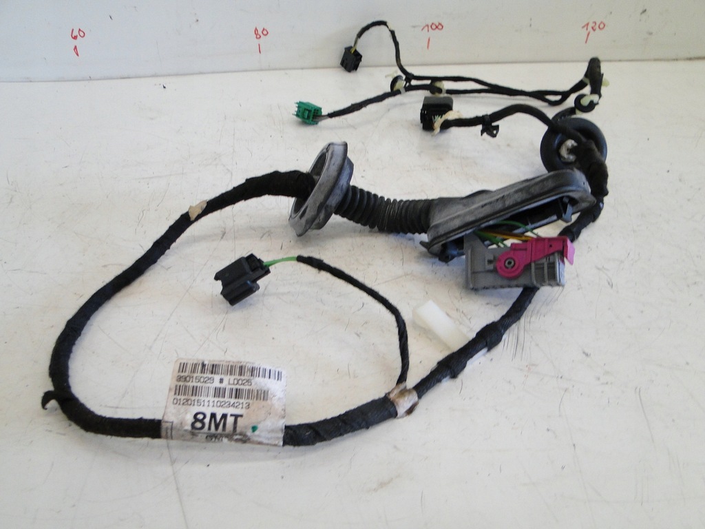 фото №7, Astra k v електропроводка двері лівий задня 39015029