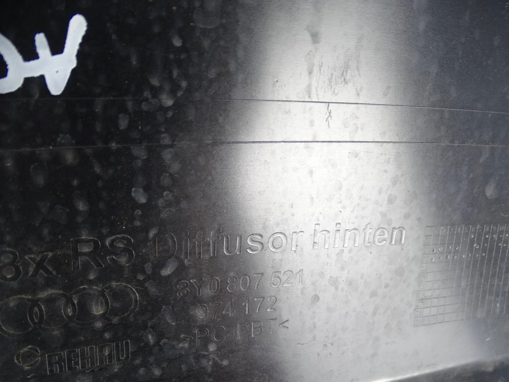 Дифузор w бампер audi a3 8y rs kpl Київ