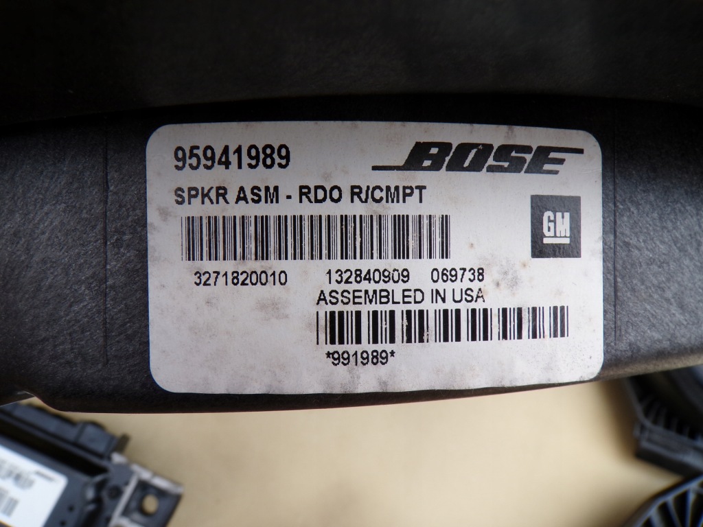 фото №4, Opel mokka комплект динаміків сабвуфер bose